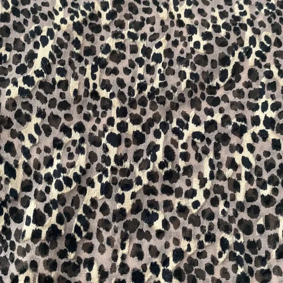 For Love & Lemons Leopard Print Sheer Silk Dress💜🖤💜 - Picture 7 of 9